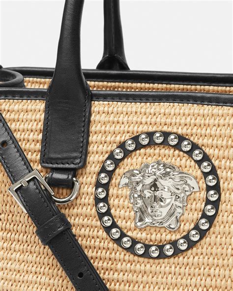 medusa de versace|versace la medusa tote bag.